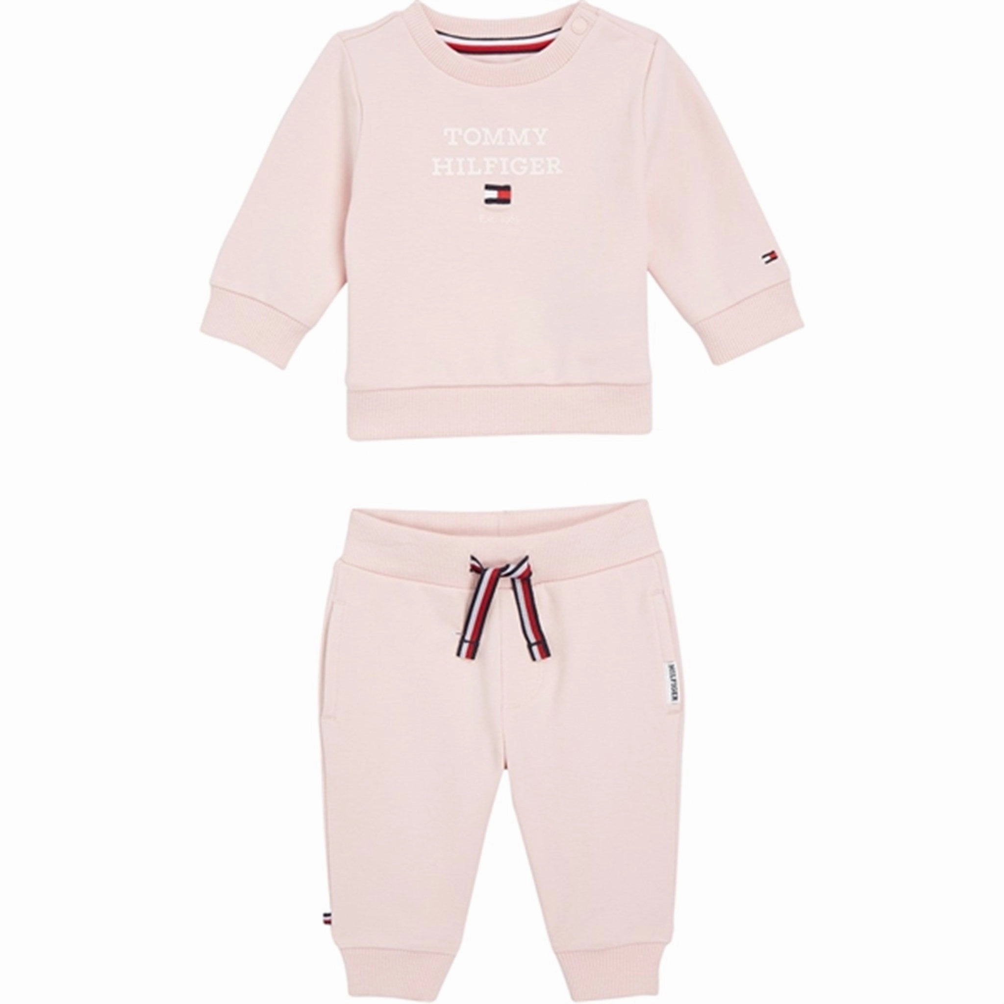 sailing Polypropylene Tommy Hilfiger Baby Th Logo Set Whimsy Pink