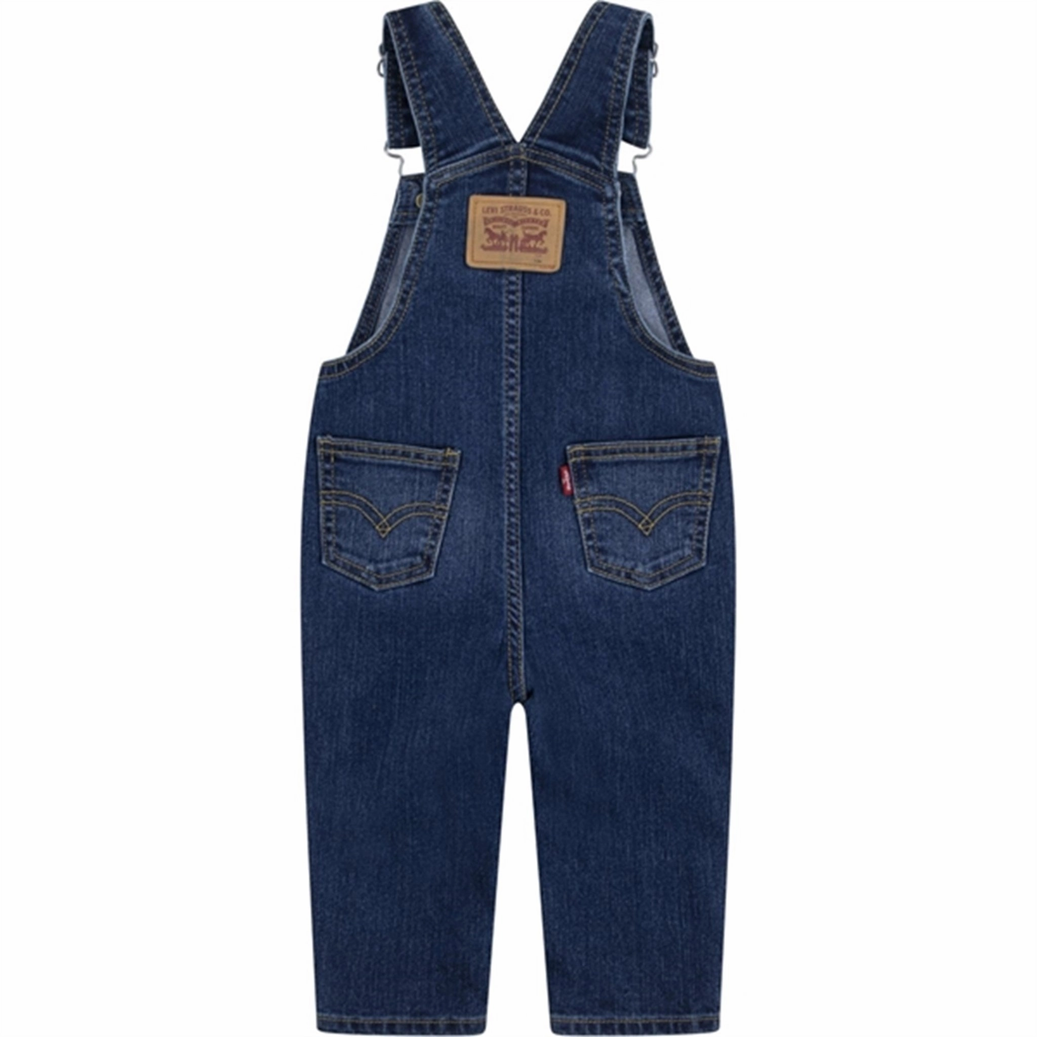 Levi's Baby Denim Overalls Por Vida Functional Comfort Wear Anti Friction Lining