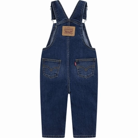 Levi's Baby Denim Overalls Por Vida Functional Comfort Wear Anti Friction Lining