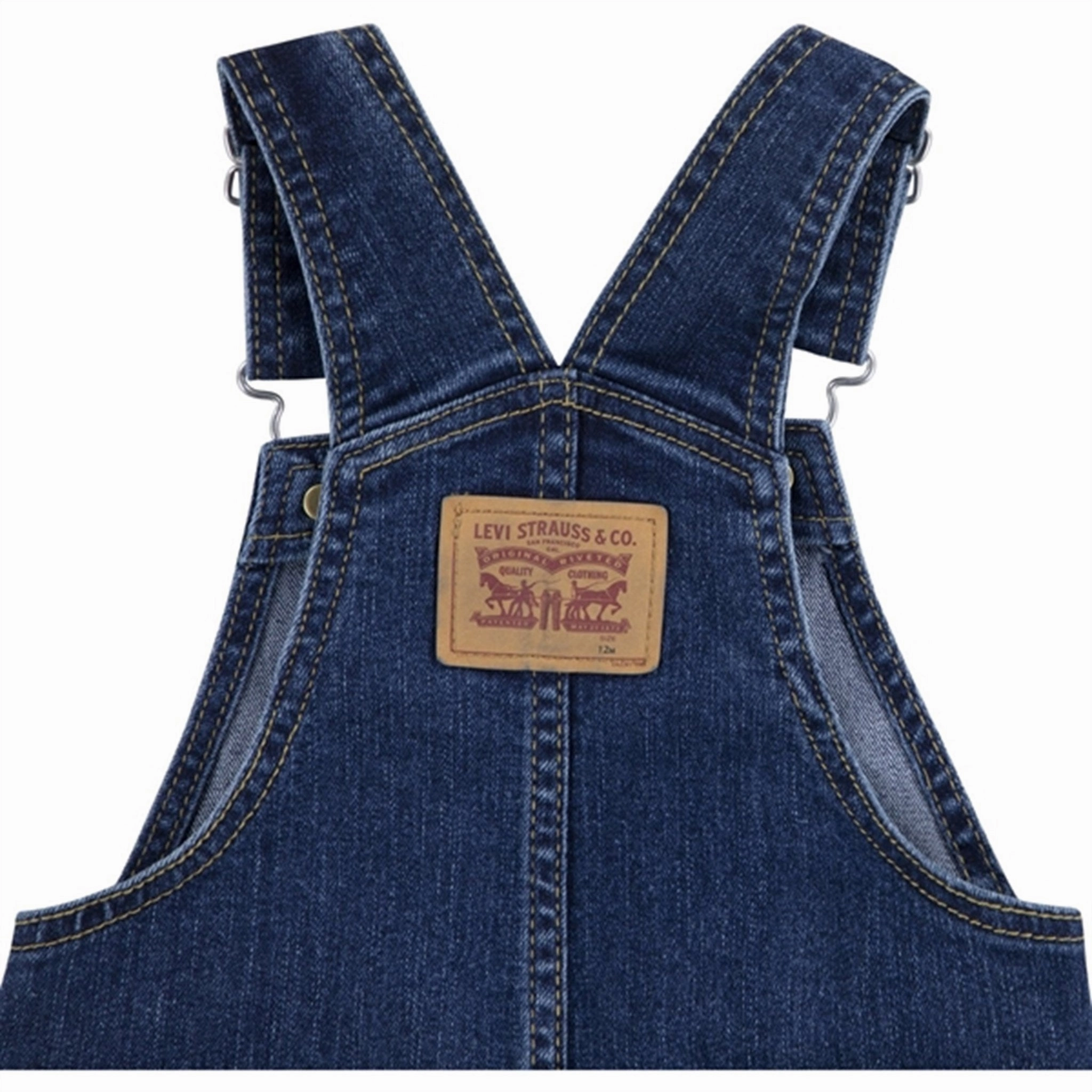 Breath Friendly Levi's Baby Denim Overalls Por Vida