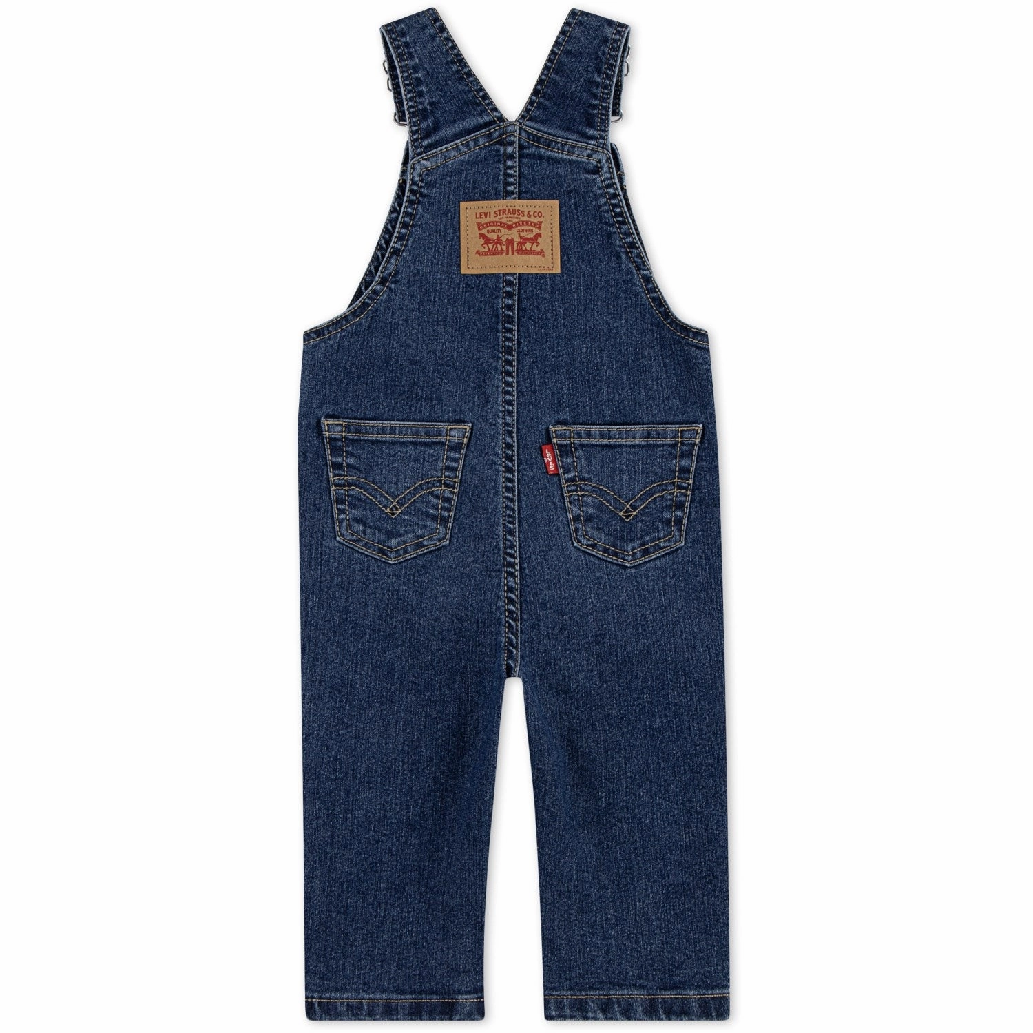 Levi's Bandwagon W/O Destruction Denim Overall Dark wash