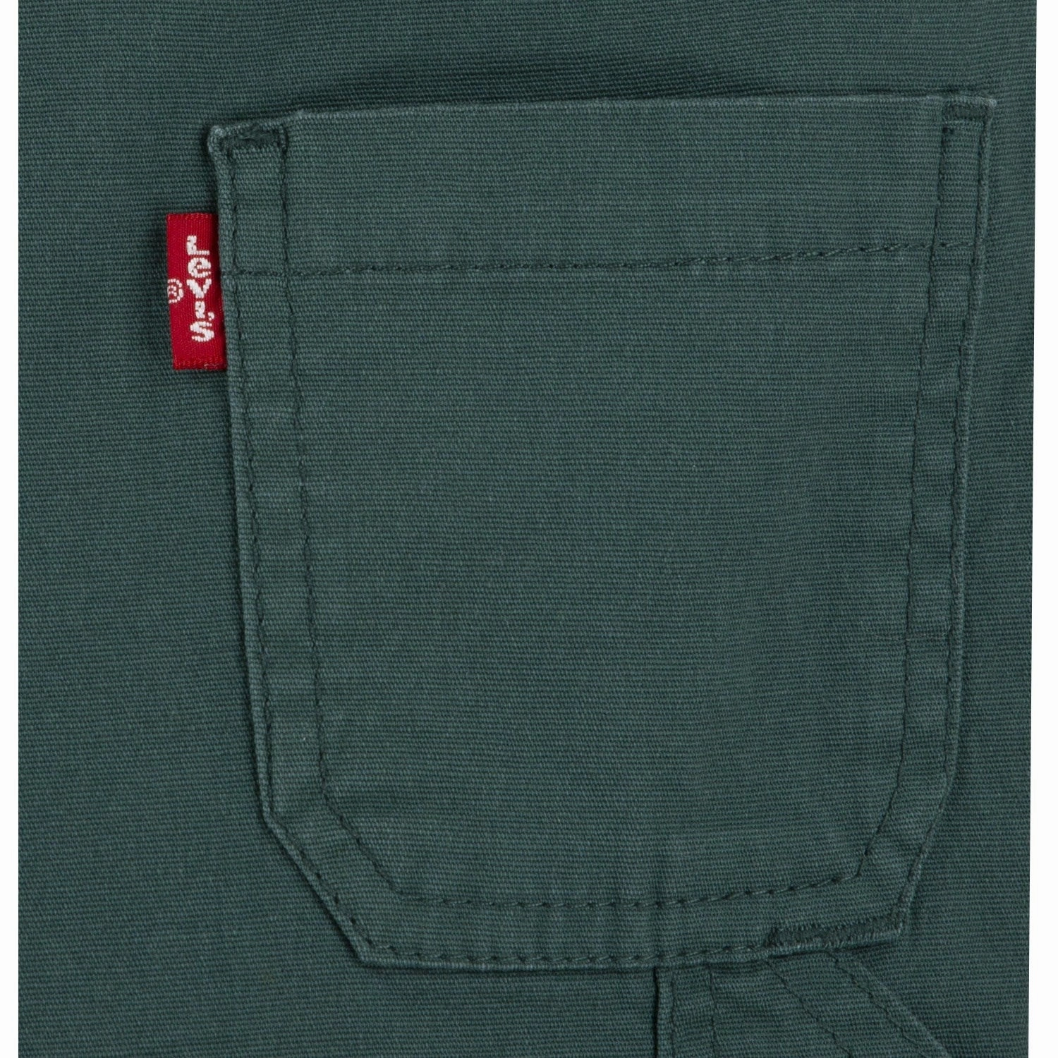UltraSoftLining Levi's GREEN Carpenter Overalls