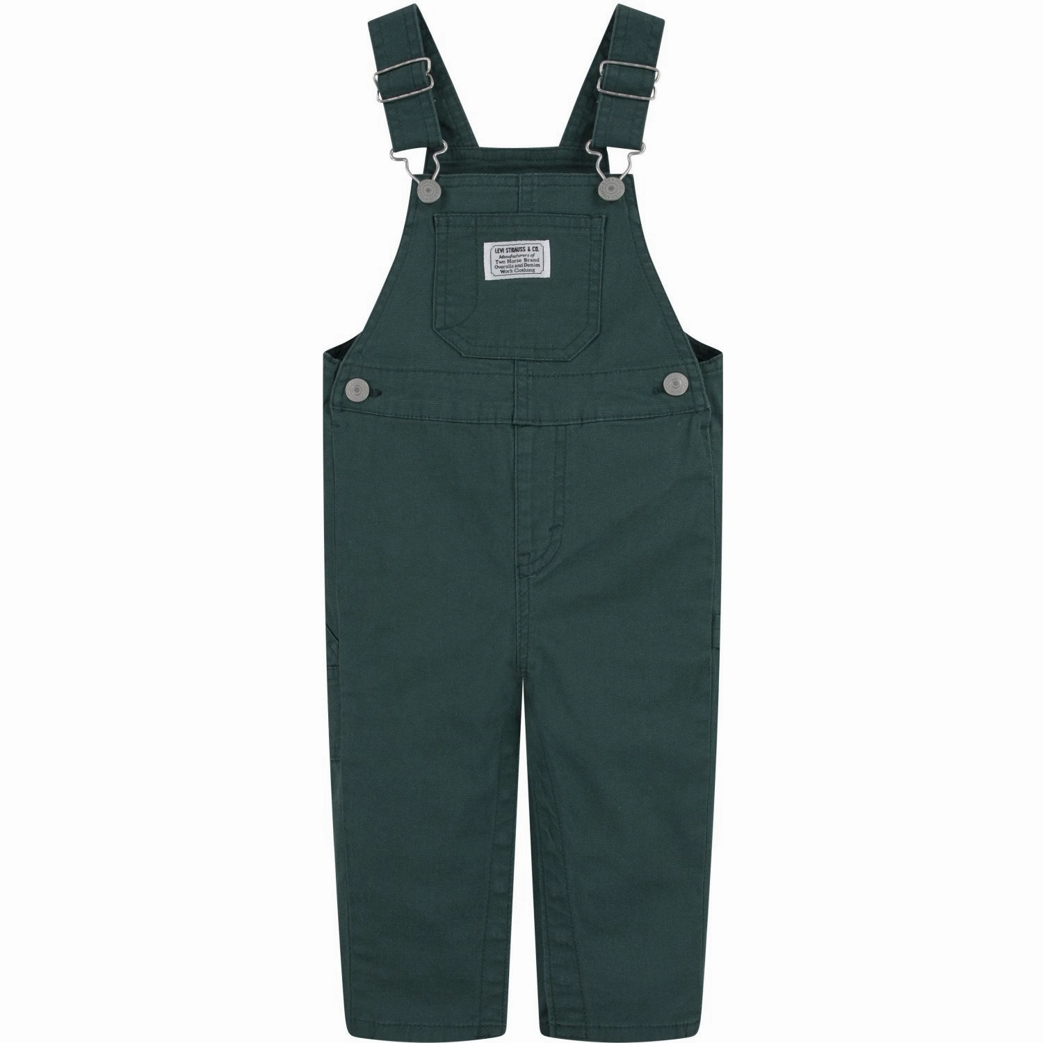 Levi's GREEN Carpenter Overalls Snag Free Fabric