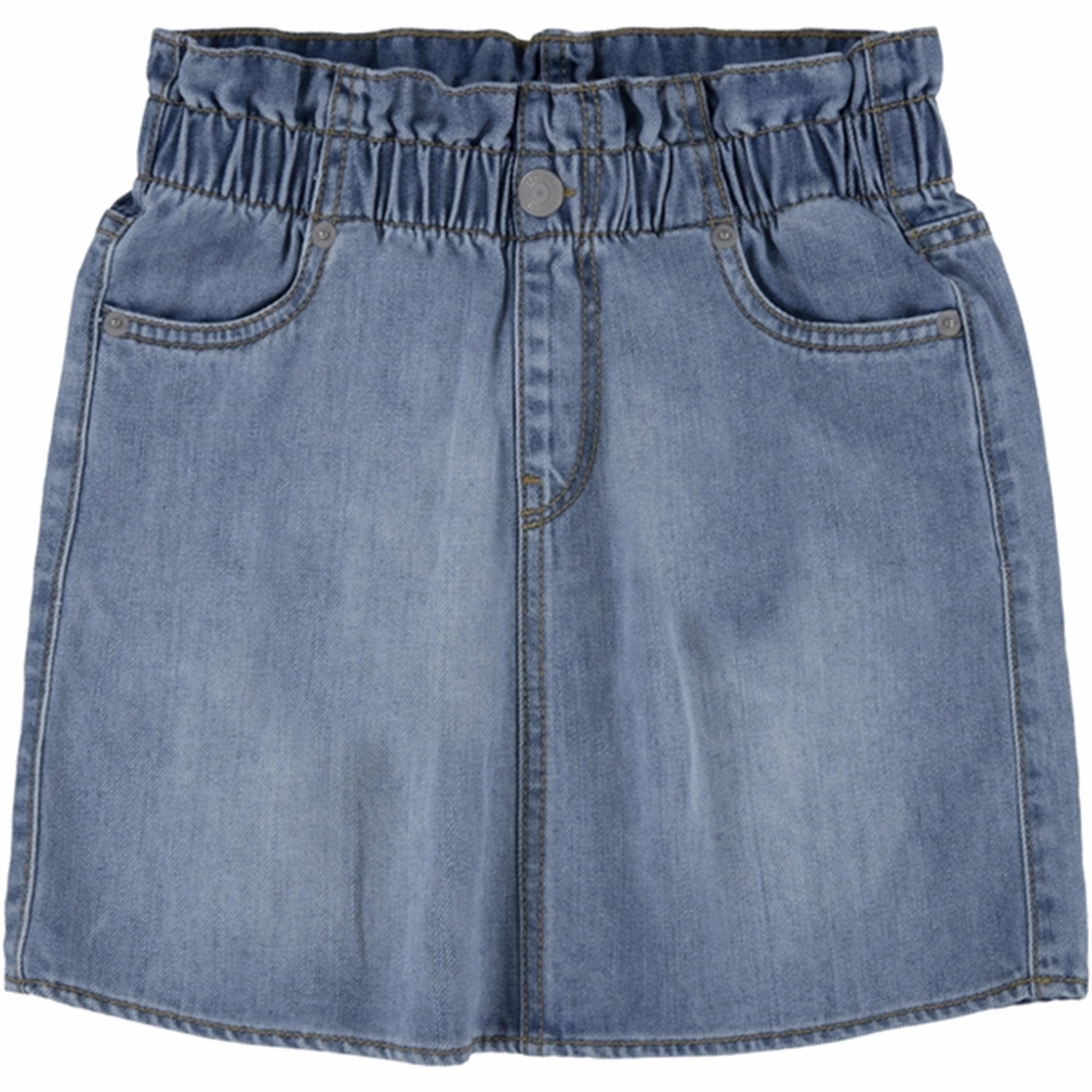 Subtle Details Levi's High Rise Skirt Light Pebble
