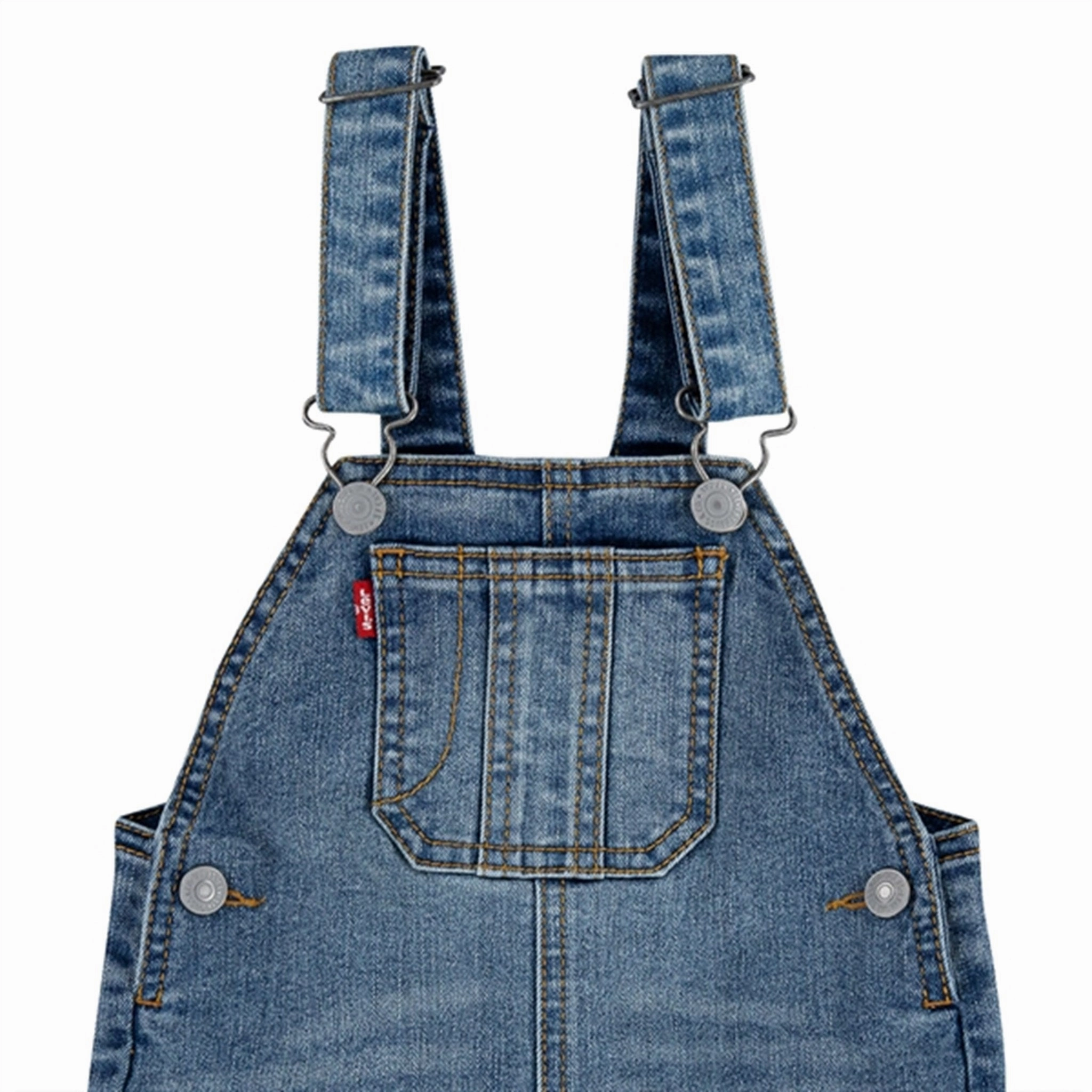 Sporty Look Levis Denim Shortalls Burbank