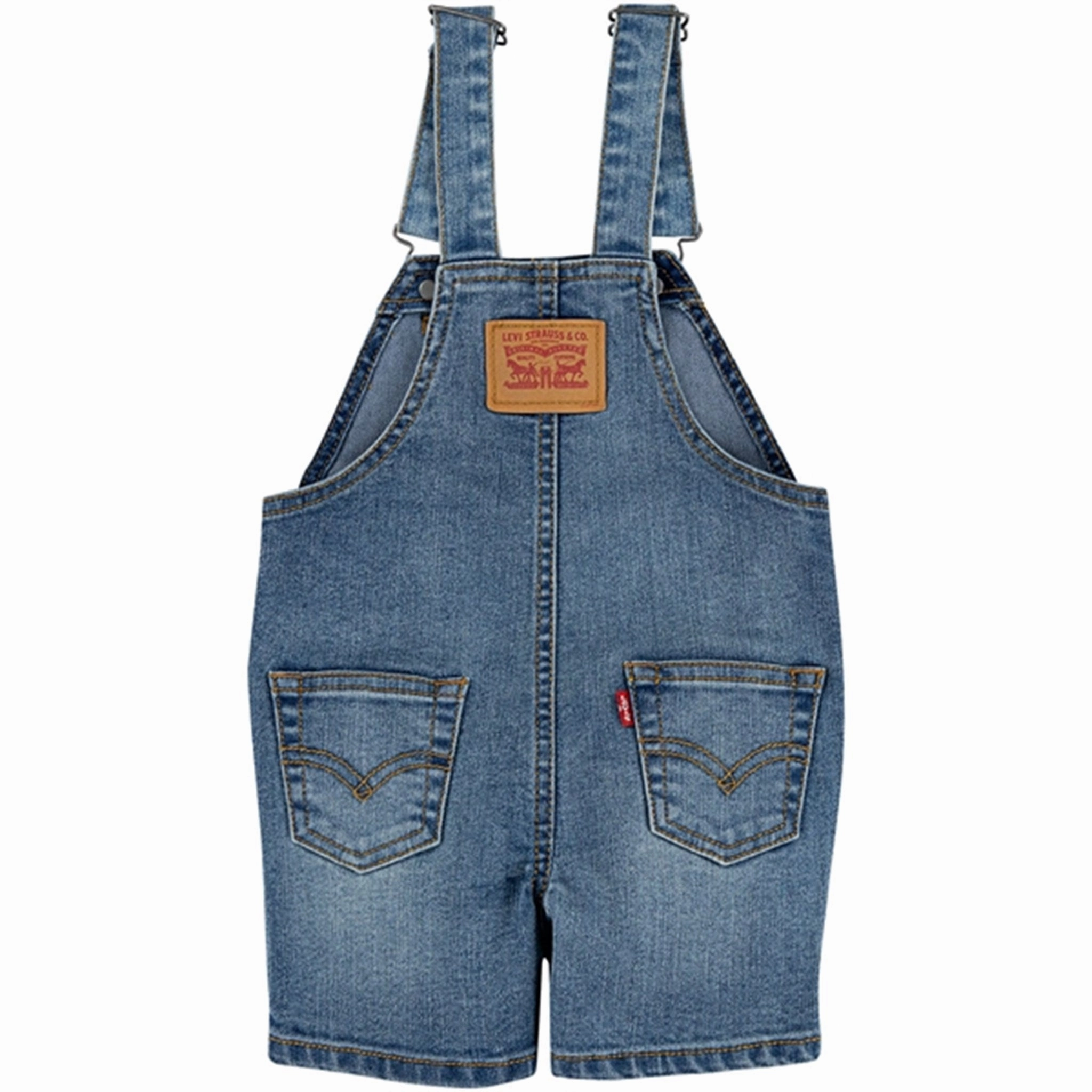 Levis Denim Shortalls Burbank Comfy Style Non Restrictive