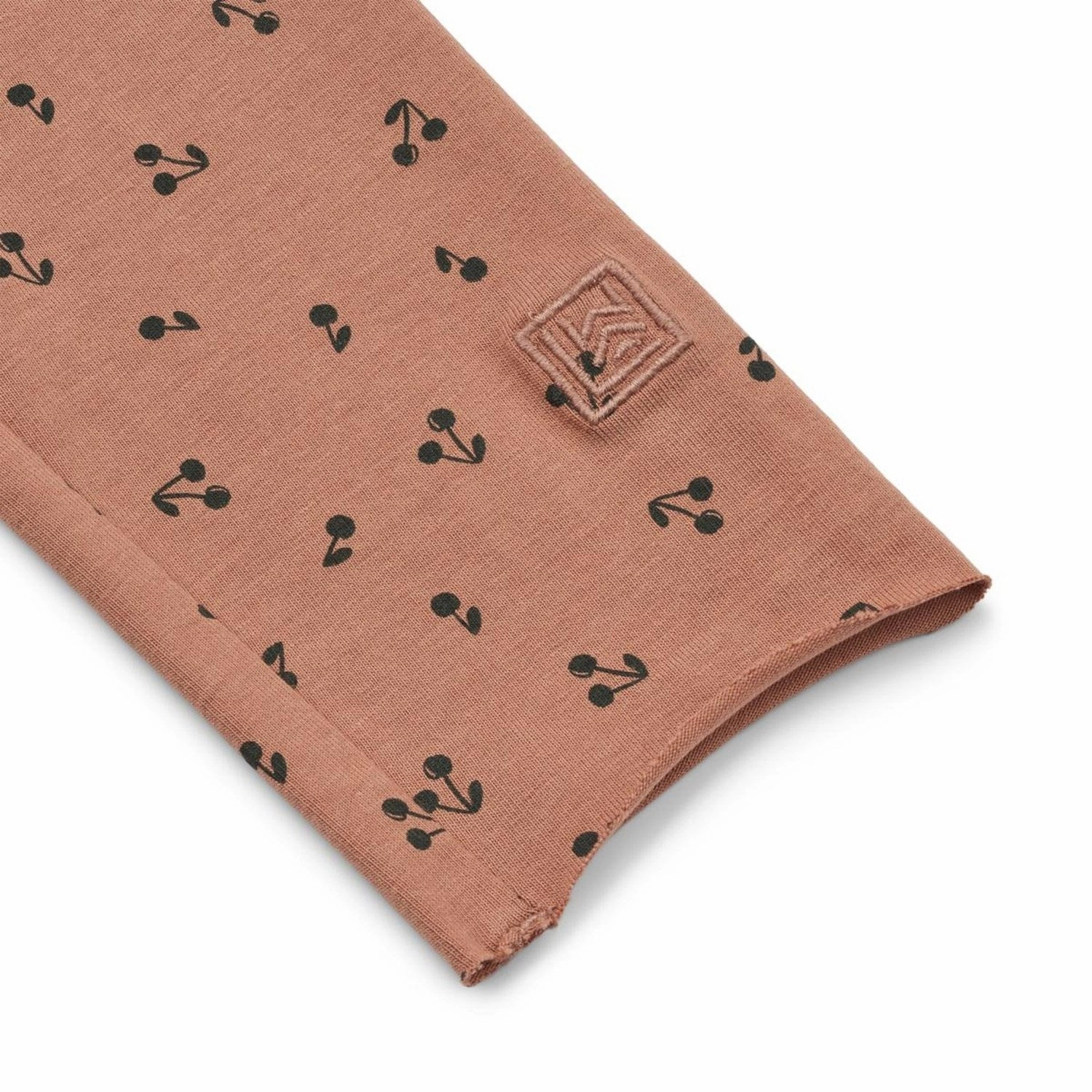 LieWood Cherries / Dark Rosetta Marie Printed Leggings Skin Fit Slim Stretch