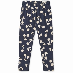 LIEWOOD Cherry Blossom / Classic Navy Marie Printed Leggings Evening Walk Non See Camping Gear Skin Friendly