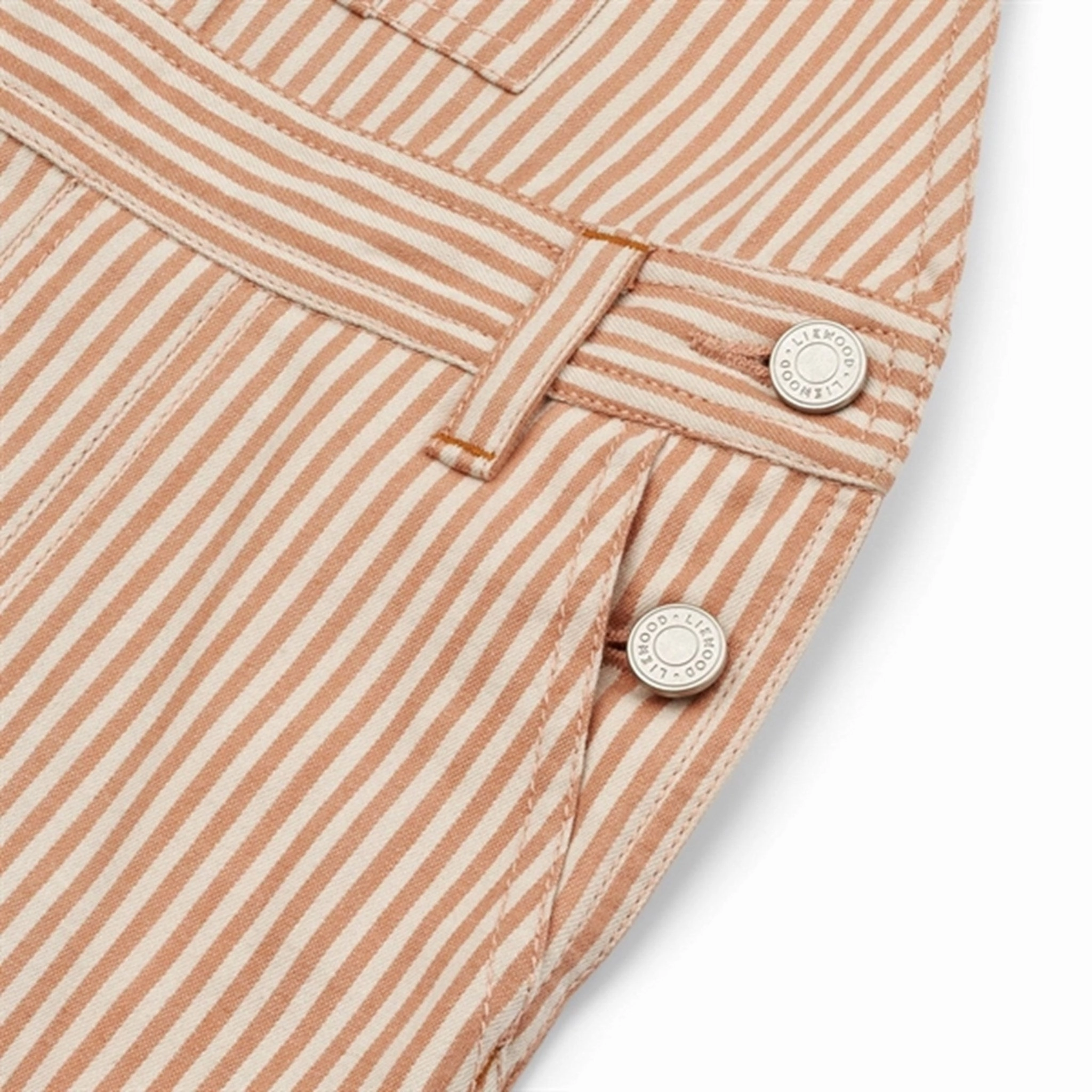 Liewood Y/D Stripe Tuscany Rose/Sandy Venedict Stripe Overall Relaxed Design Wear