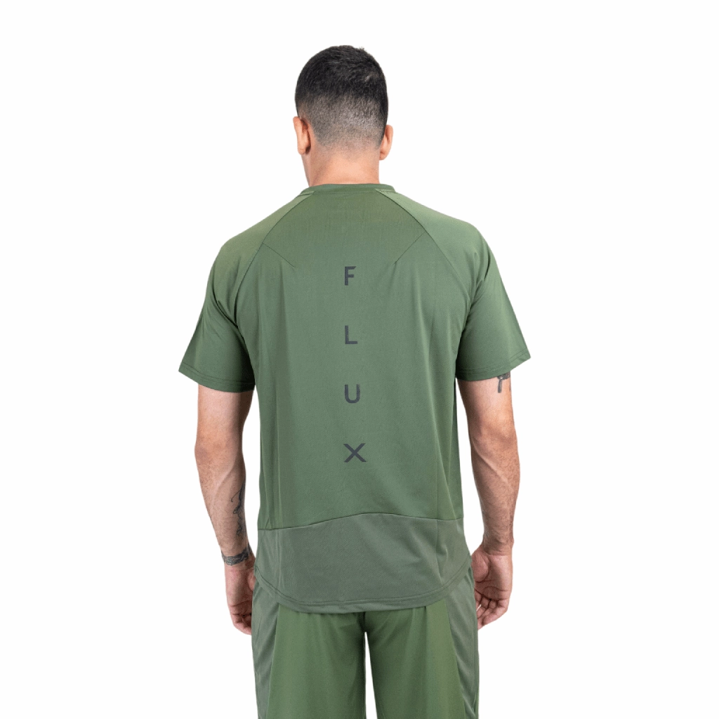 Heathered Fabric Flux Tech T-Shirt Men