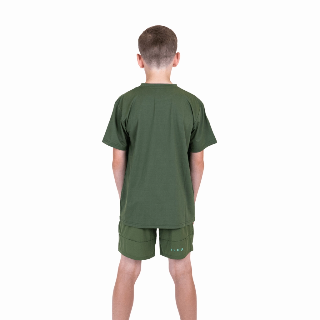 Summer Casual Chilly Day Style Flux Graphic Logo T-Shirt Junior