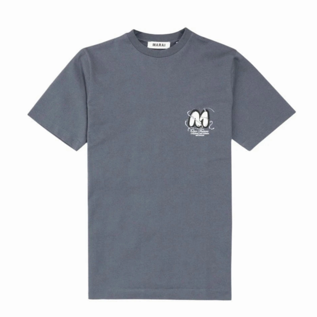 Marai Vortex Bubble T-Shirt Men Leisure Casual