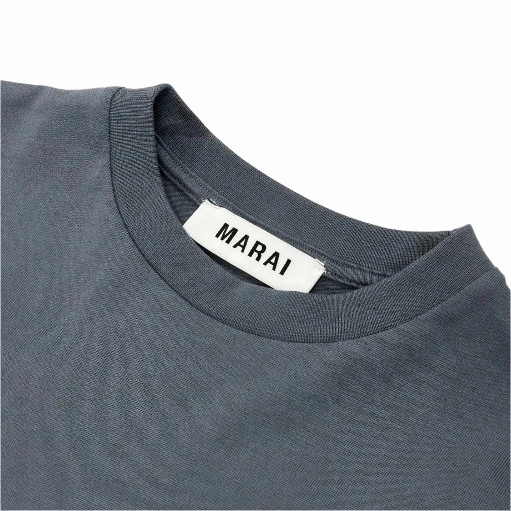 Marai Vortex Bubble T-Shirt Men Versatile Layering Piece