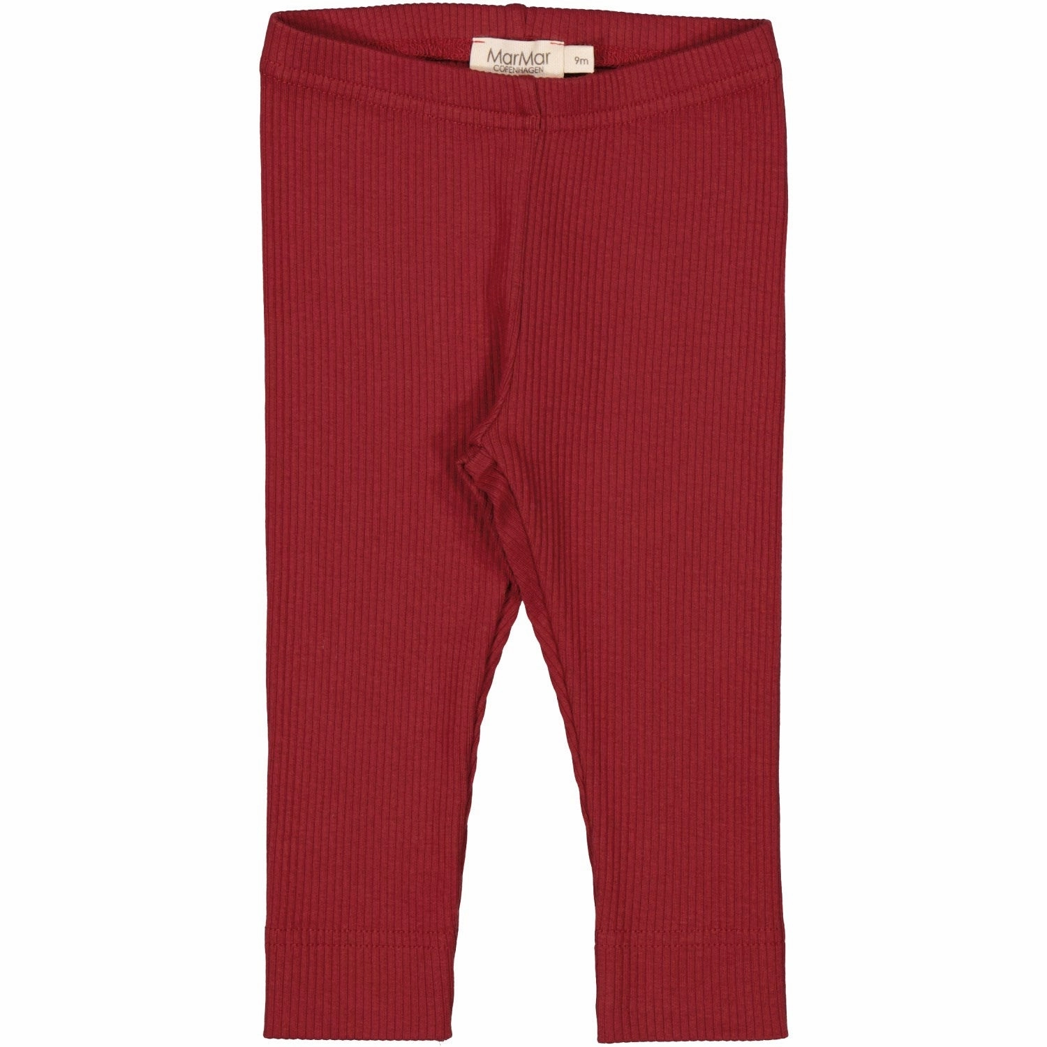 high waisted MarMar Modal Hibiscus Red Leg Leggings