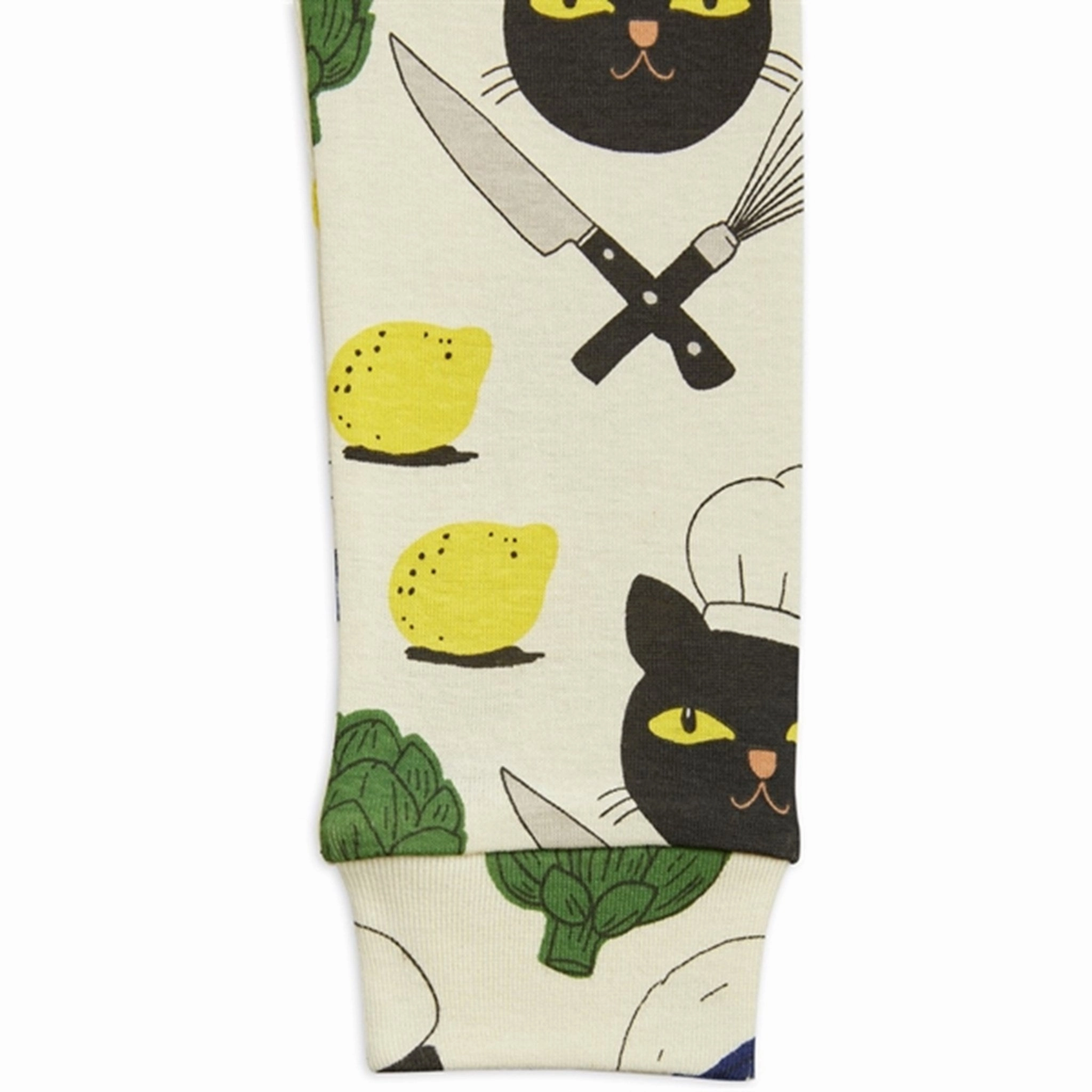 Unisex Style Daily Routine Mini Rodini Chef Cat Aop Leggings Multi