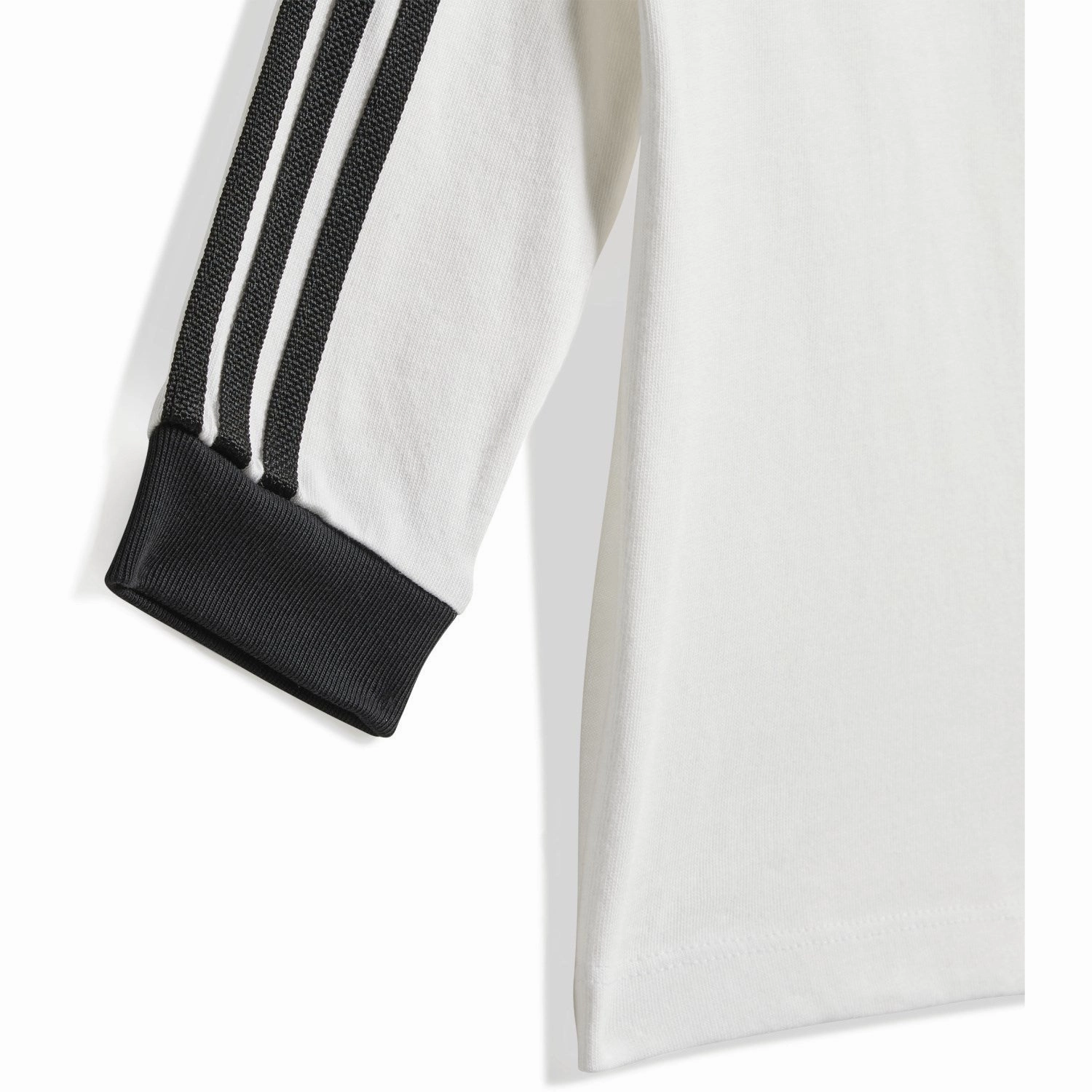 Clean HighVisibility Trims adidas Originals White/Black Denim Ls Set