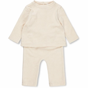 Versatile Clothing organic materials Lalaby Vanilla Terry Set