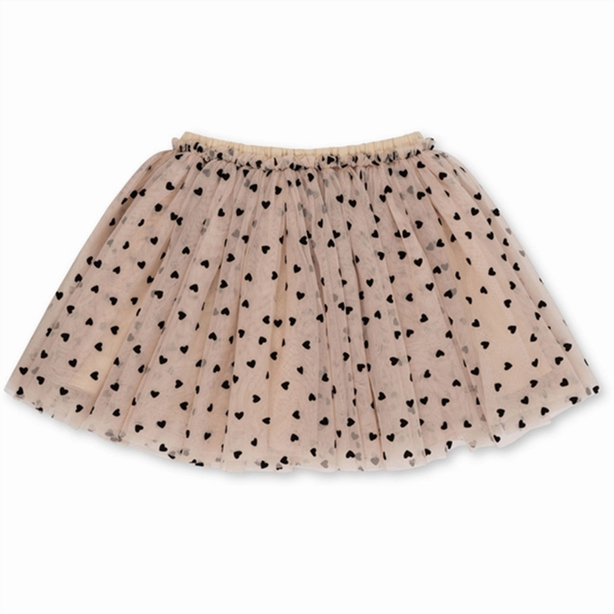 Smooth Texture Soft Combo Konges Sl?jd Heart Veludo Skirt