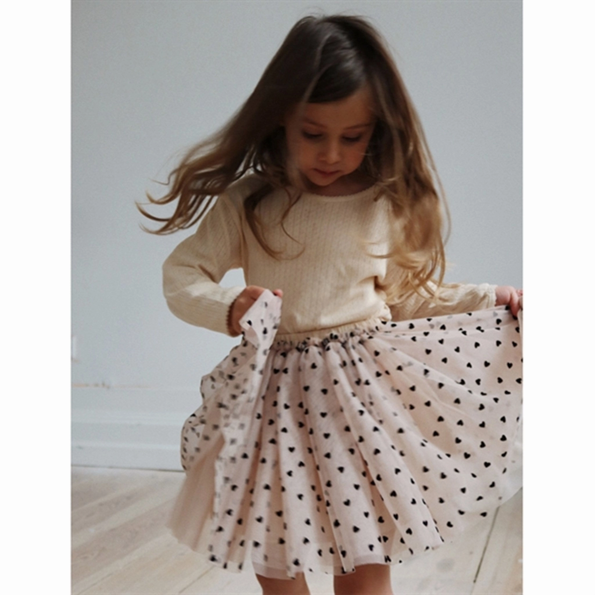 Konges Sl?jd Heart Veludo Skirt Couture Inspired