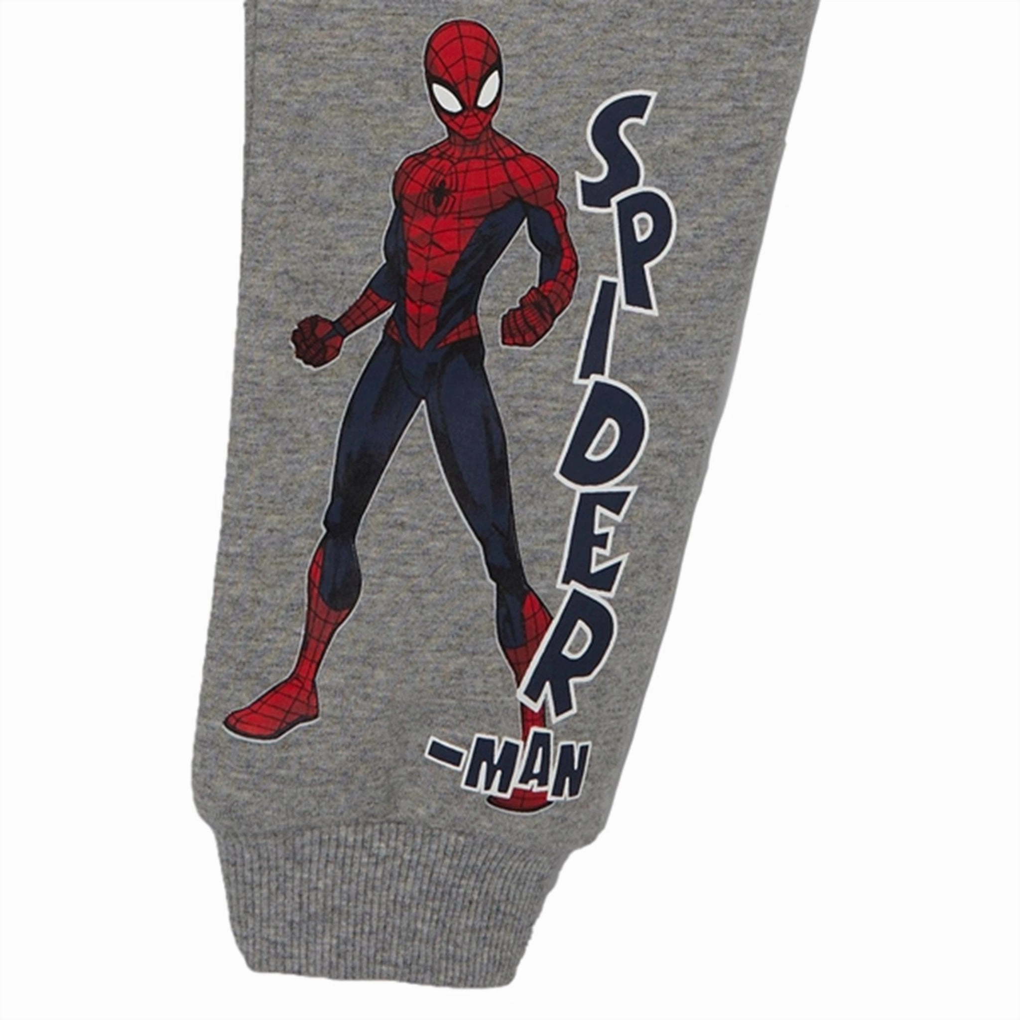 Name it Grey Melange Jasp Spiderman Sweatpants EcoFriendly Material