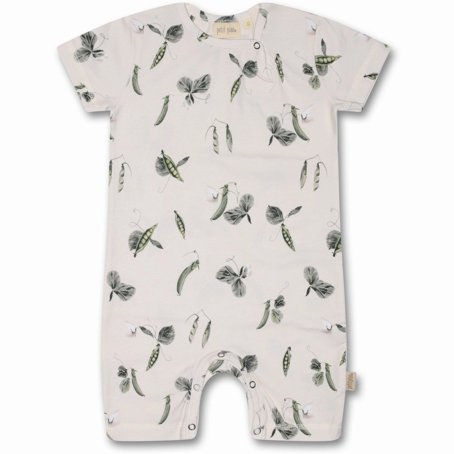 Petit Piao? Pea Flower Summer Suit Sum Printed Simple Chic