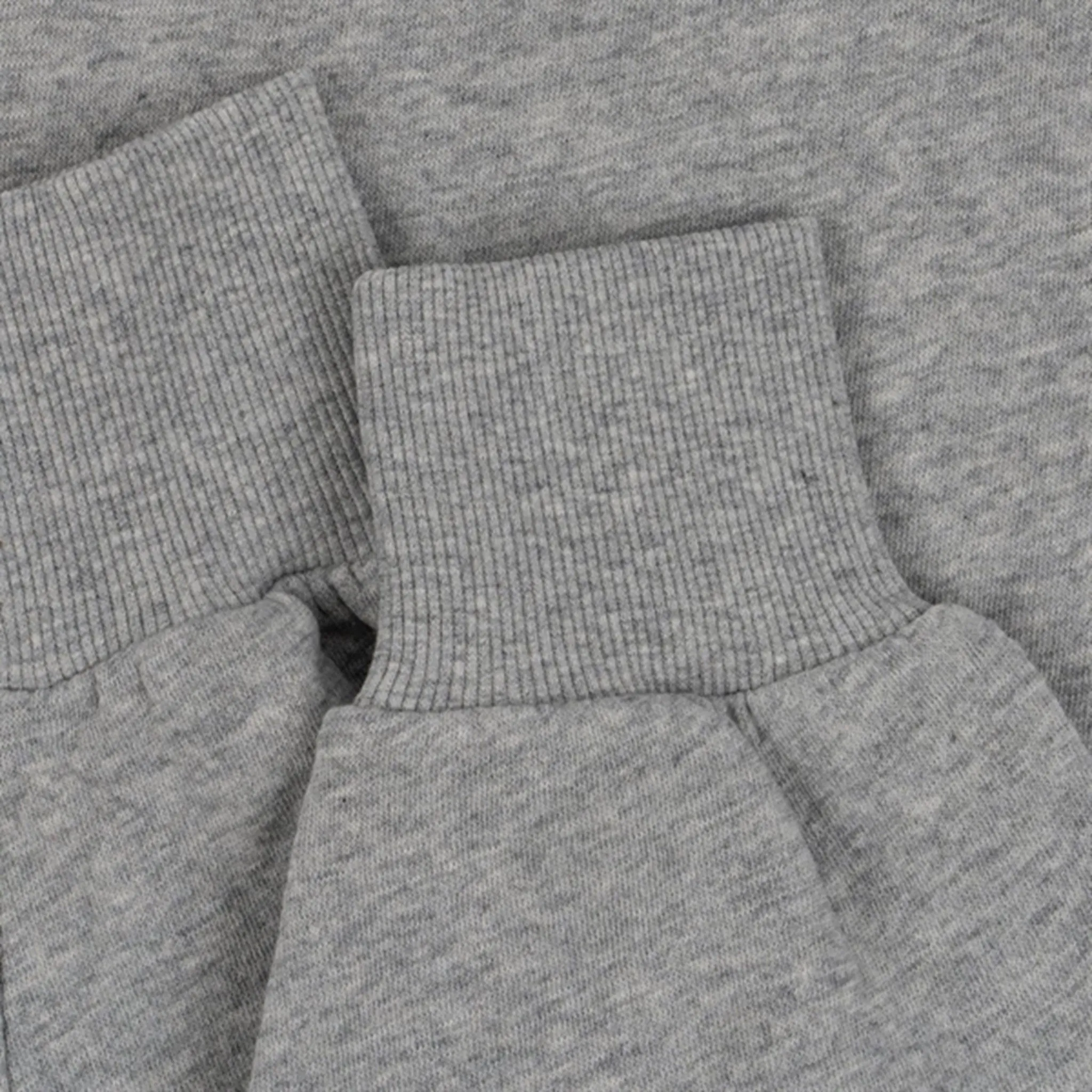 Konges Sl?jd Grey Melange Loupy Lou Sweatpants FlatlockStitching Flexible Gusset