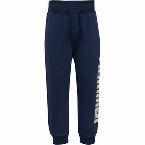 FourWayStretch Hummel Black Iris Lime Sweatpants