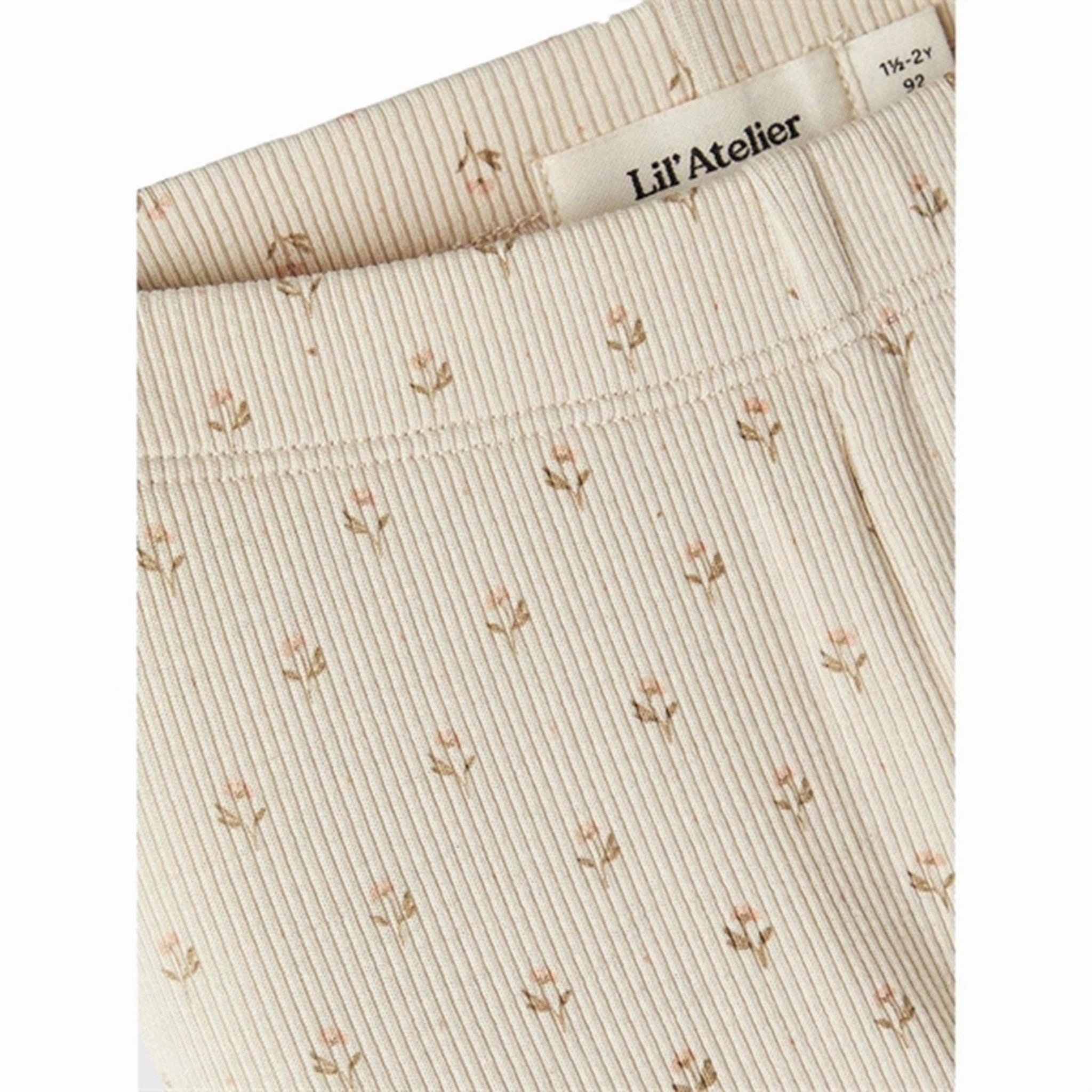 Day Ready Wide Waistband Support Lil' Atelier Fog Gago Slim Leggings