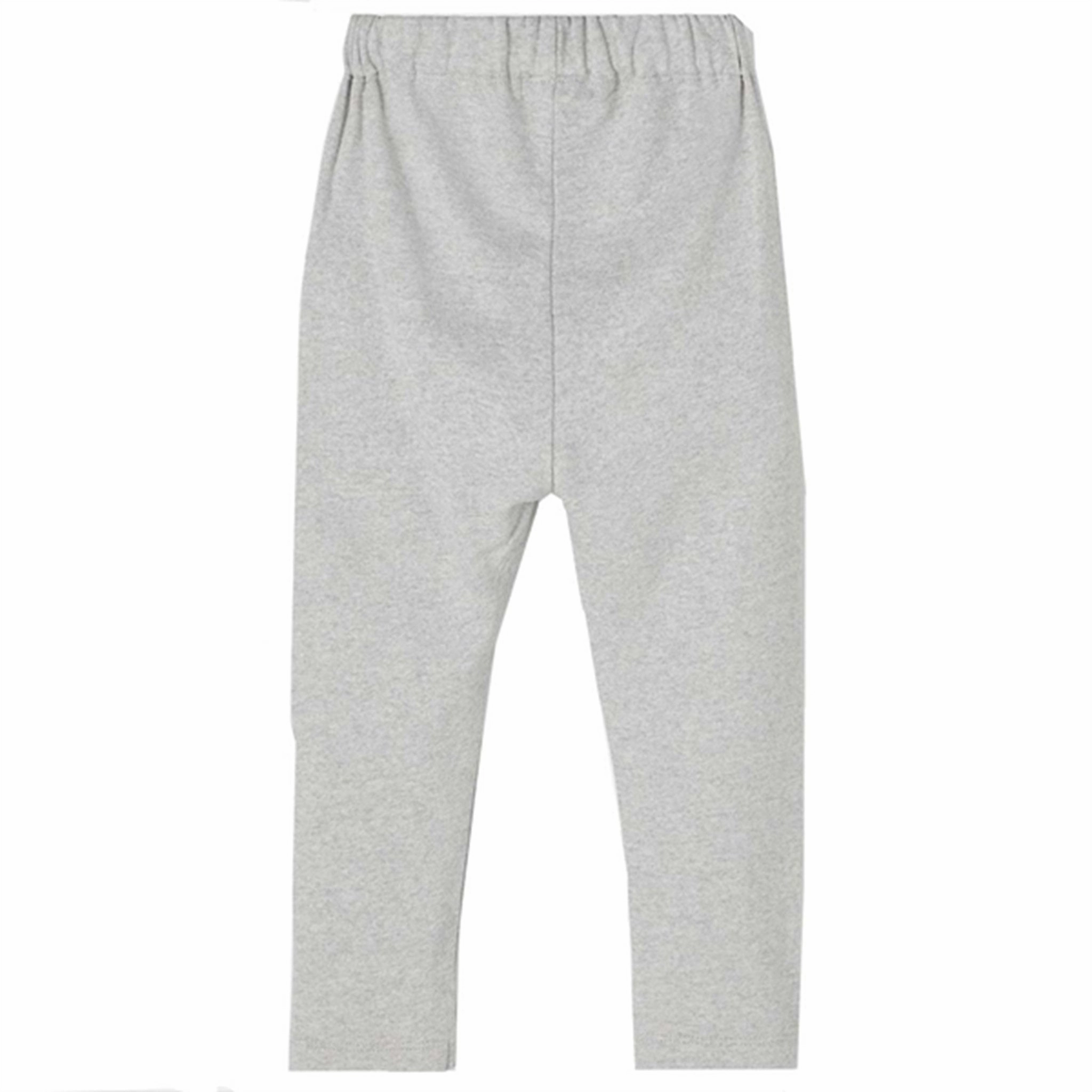 semi-formal look Discount Lil' Atelier Grey Melange Daylin Sweatpants