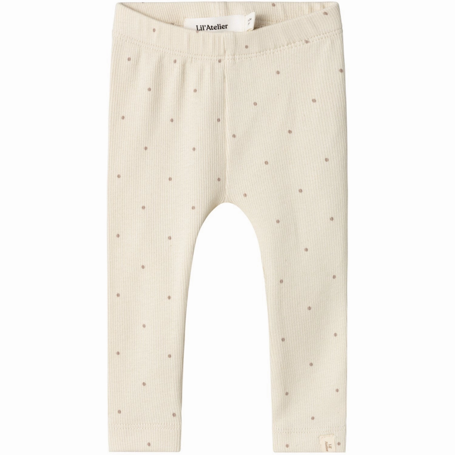 Lil'Atelier Birch Gago Kye Slim Leggings Body Shaping Postpartum Fit Winter Sports Rib Knit