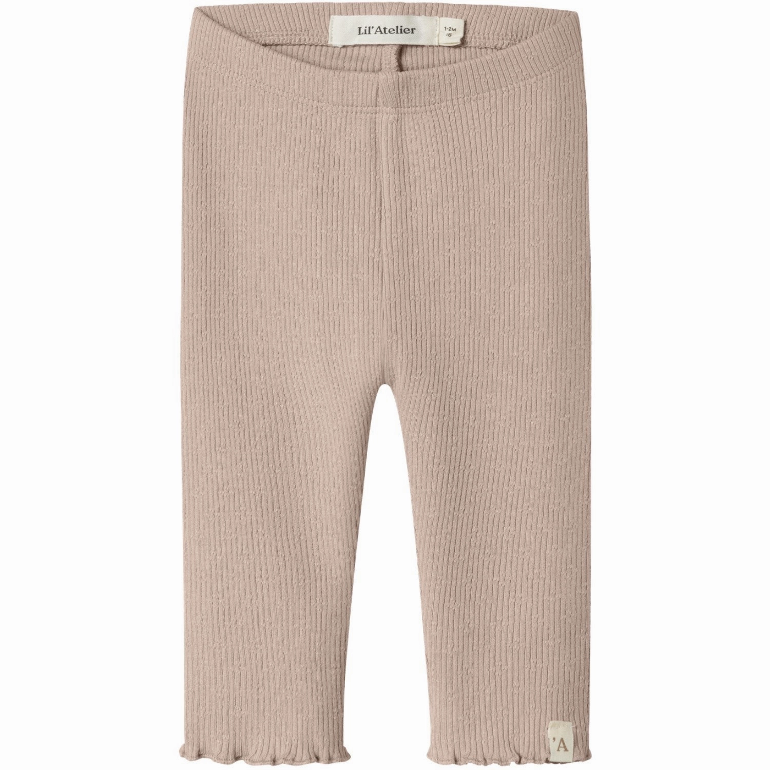 Lil'Atelier Cameo Rose Nbfnora Slim Legging Lil Comfort Seeker Double Layer