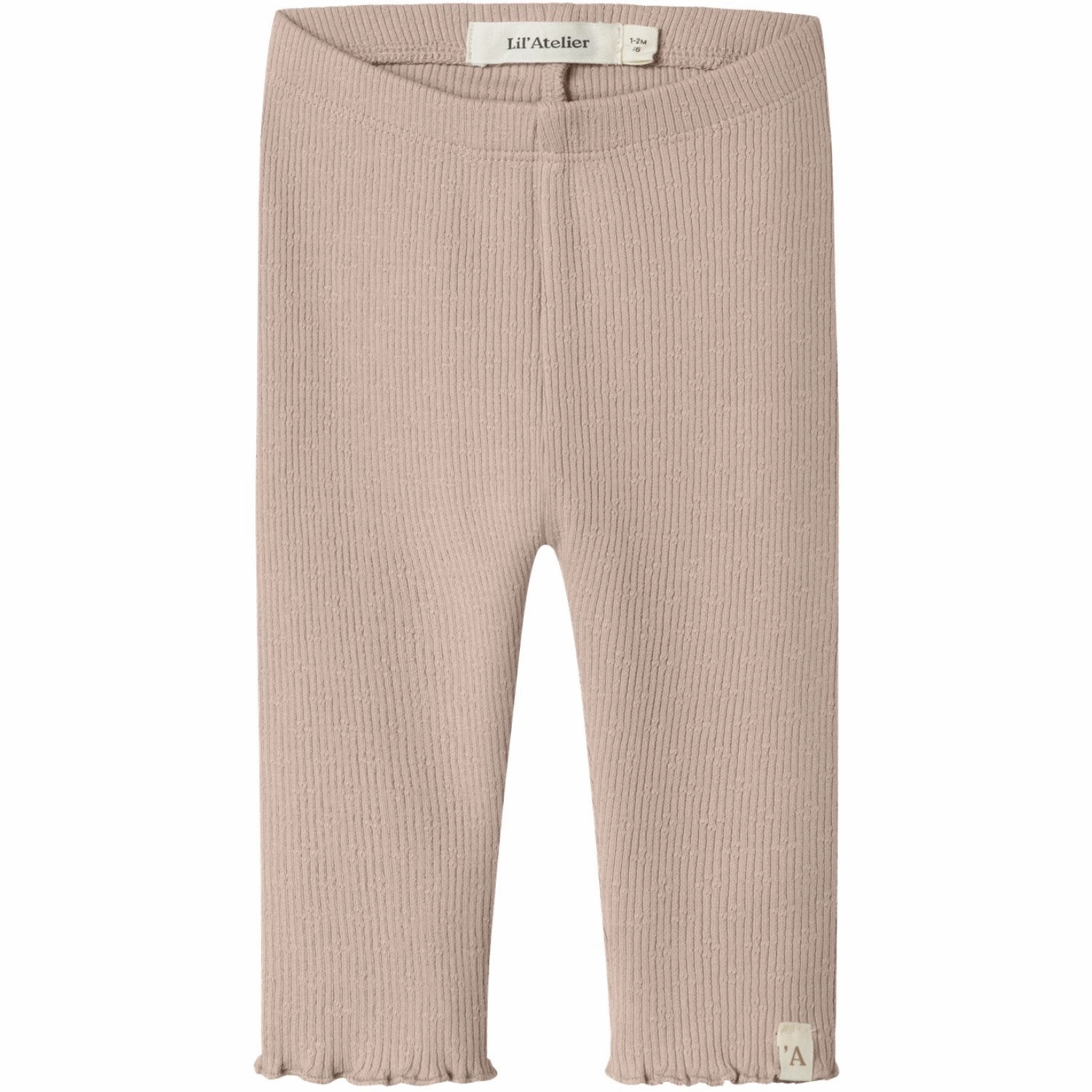 Lil'Atelier Cameo Rose Nbfnora Slim Legging Lil Non see through