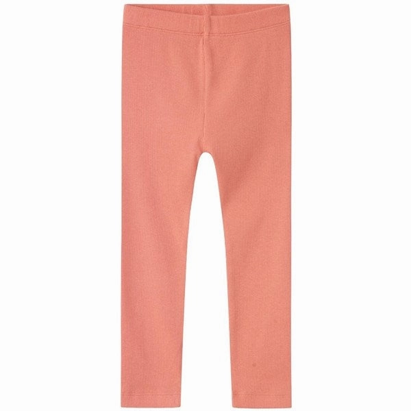 Lil'Atelier Canyon Clay Gago Kny Slim Leggings Lightweight Fit