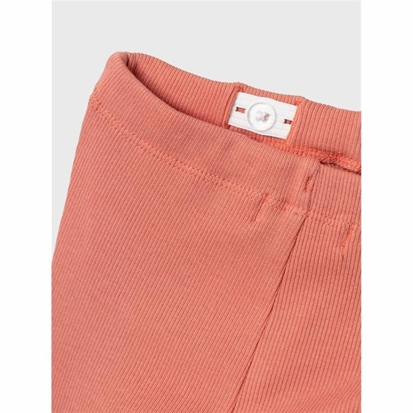 Easy Stretch Lil'Atelier Canyon Clay Gago Kor Slim Bootcut Leggings