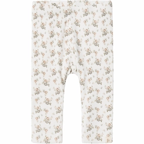 Lil'Atelier Coconut Milk Gago Slim Leggings Noos Effortless Wear Fit