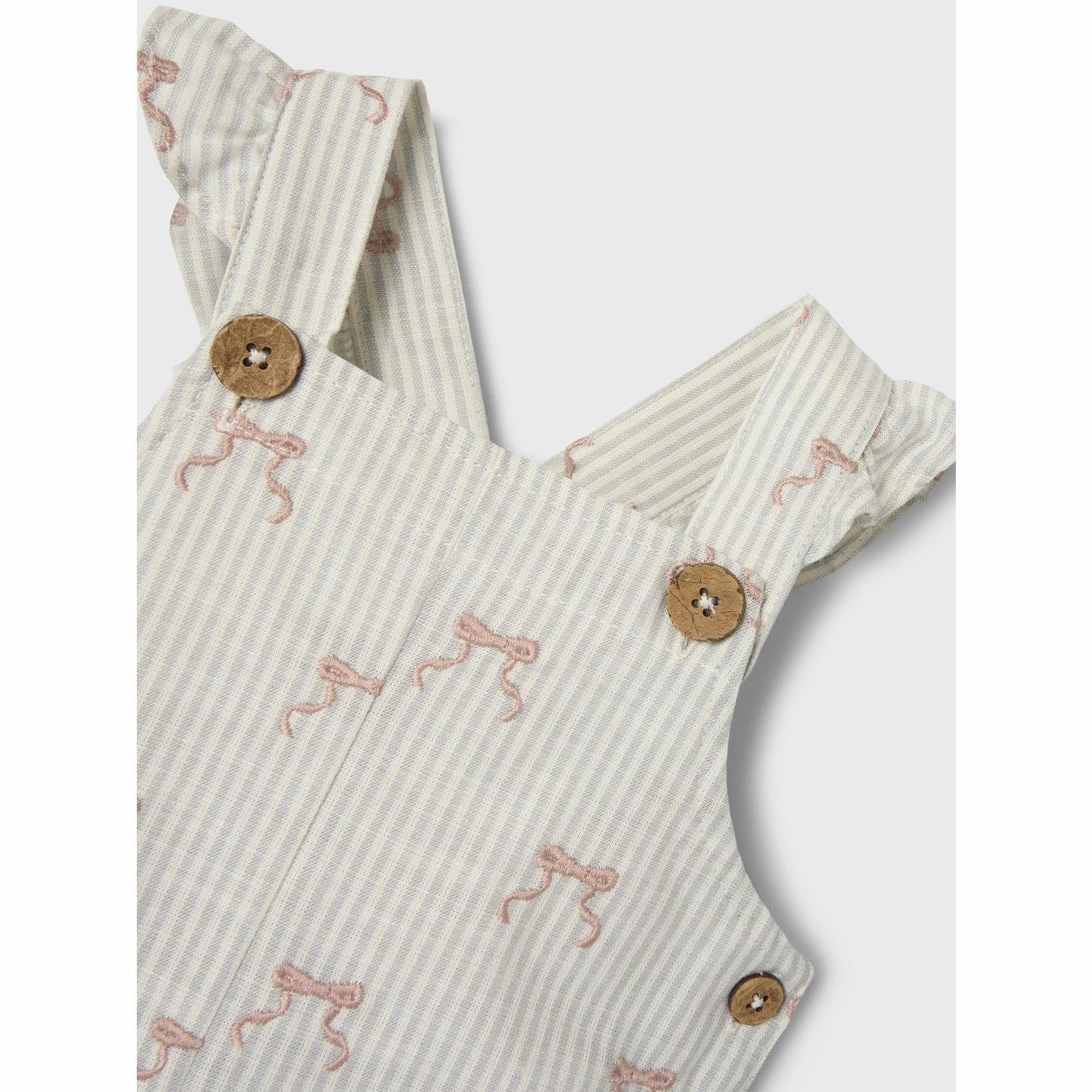 Lil'Atelier Coconut Milk Kendra Loose Overall Modular Pocket System Tailored Fit