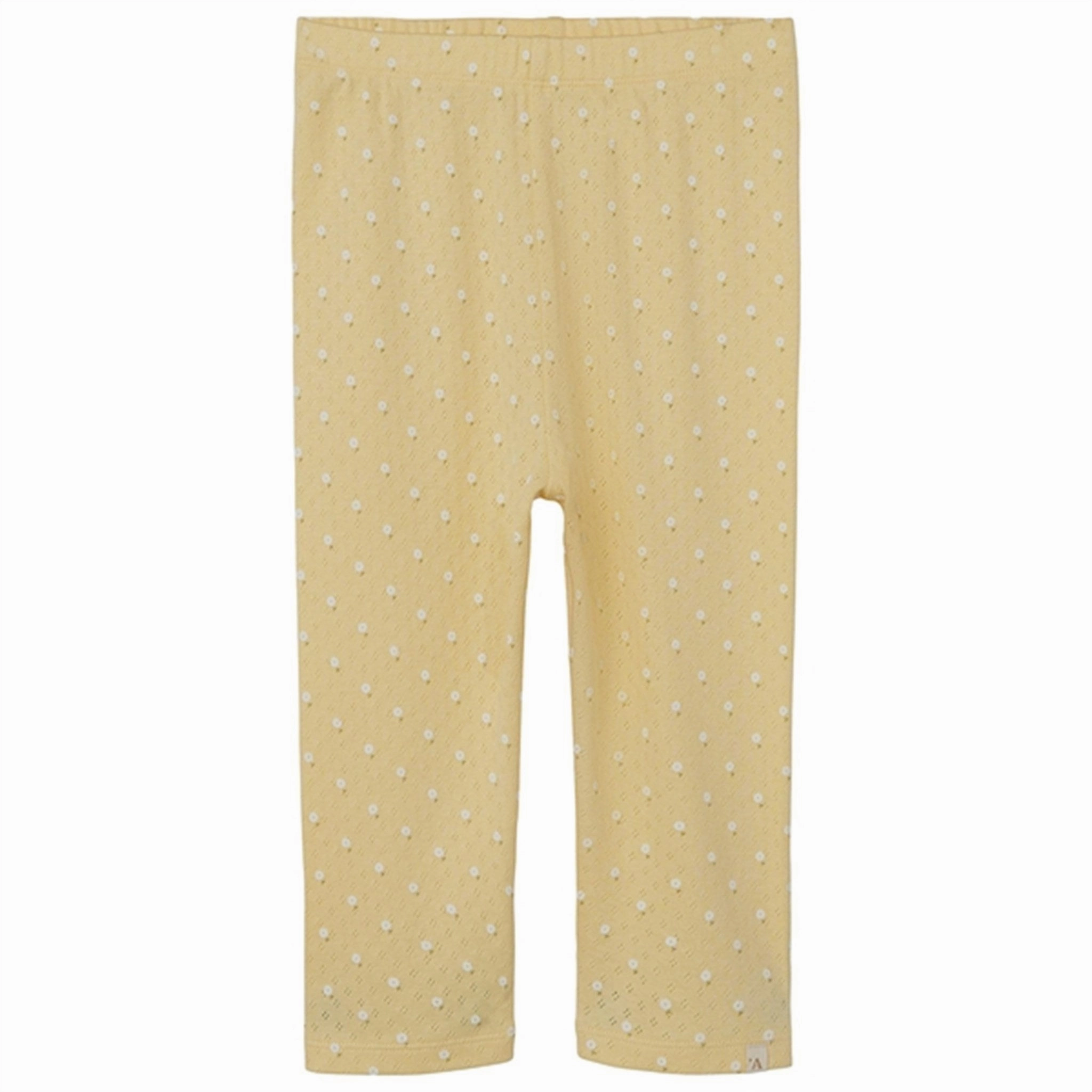 Lil'Atelier Double Cream Rachello Slim Leggings Stay Put Cuffs Non Restrictive Fit