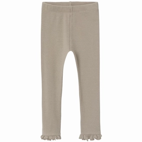 Lil'Atelier Dried Sage Gago Dia Slim Leggings Extra Soft Dance Practice