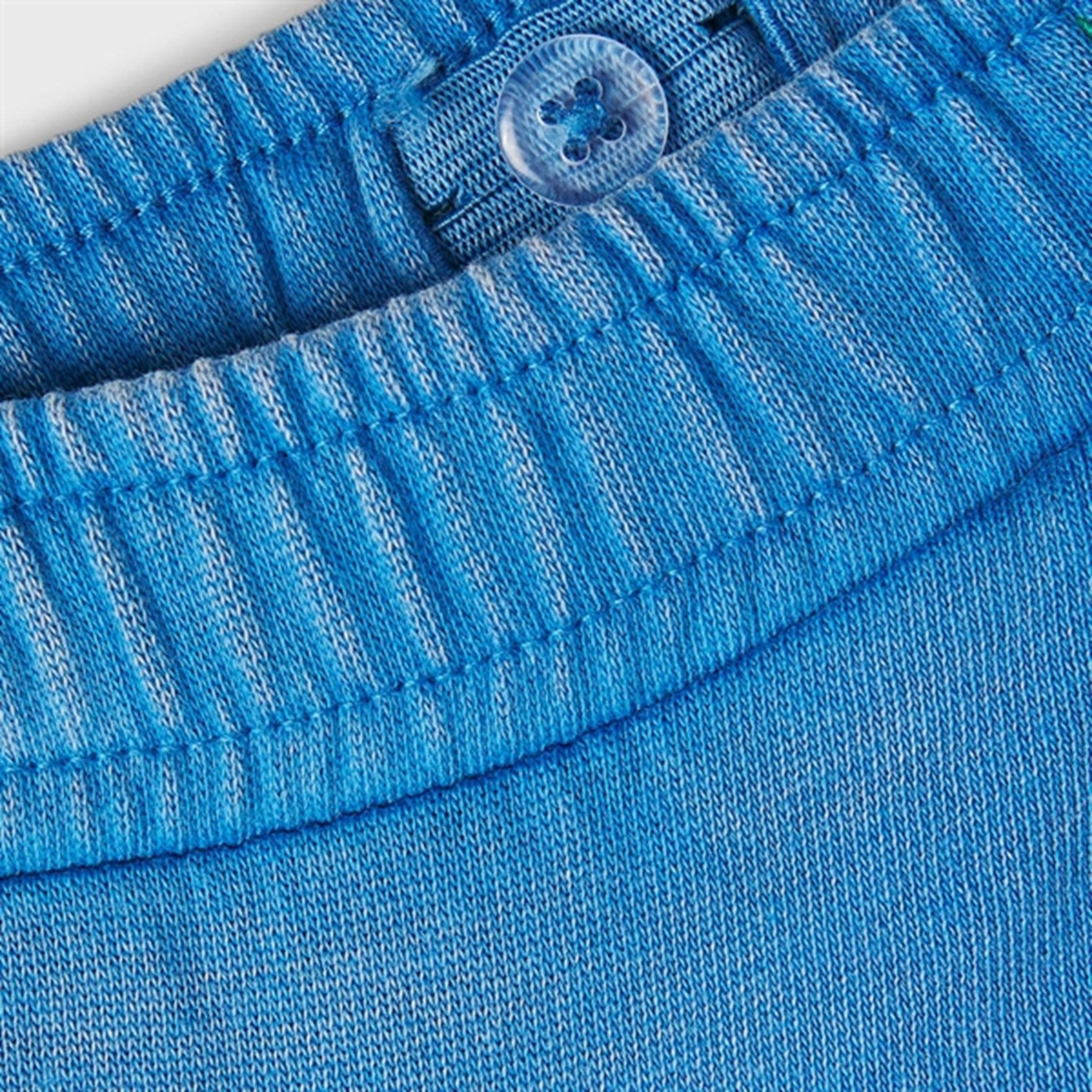 Lil'Atelier Federal Blue Nalf Loose Sweatpants scarf venue Gusseted Crotch Construction