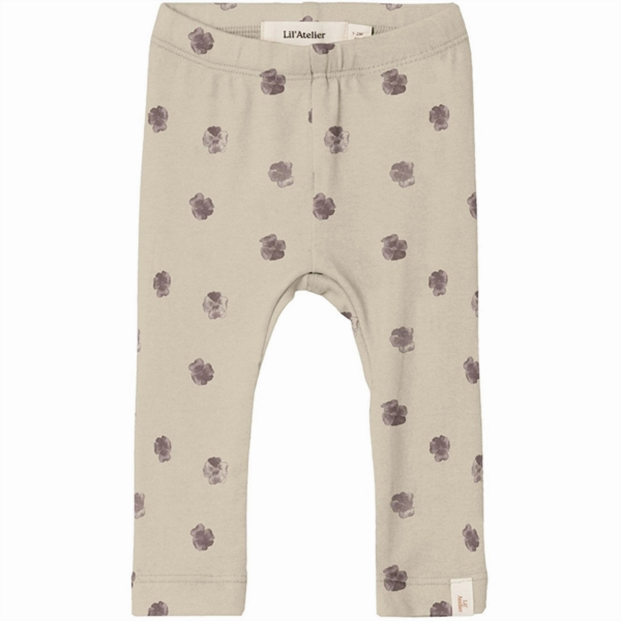 Trendy And Comfortable Extra Soft Evening Walk Lil'Atelier Fog Flower Gaya Slim leggings