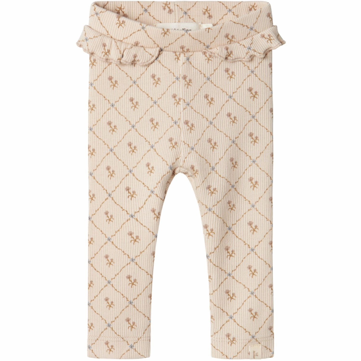 Lil'Atelier Gray Morn Gago Kef Slim Leggings Functional Design Quick Dry Tech