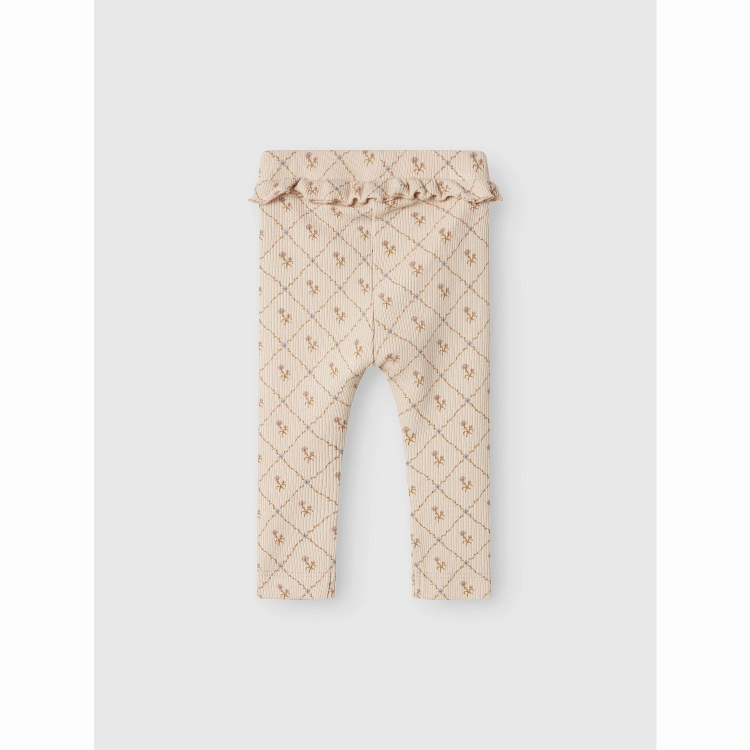 high-waisted style Lil'Atelier Gray Morn Gago Kef Slim Leggings