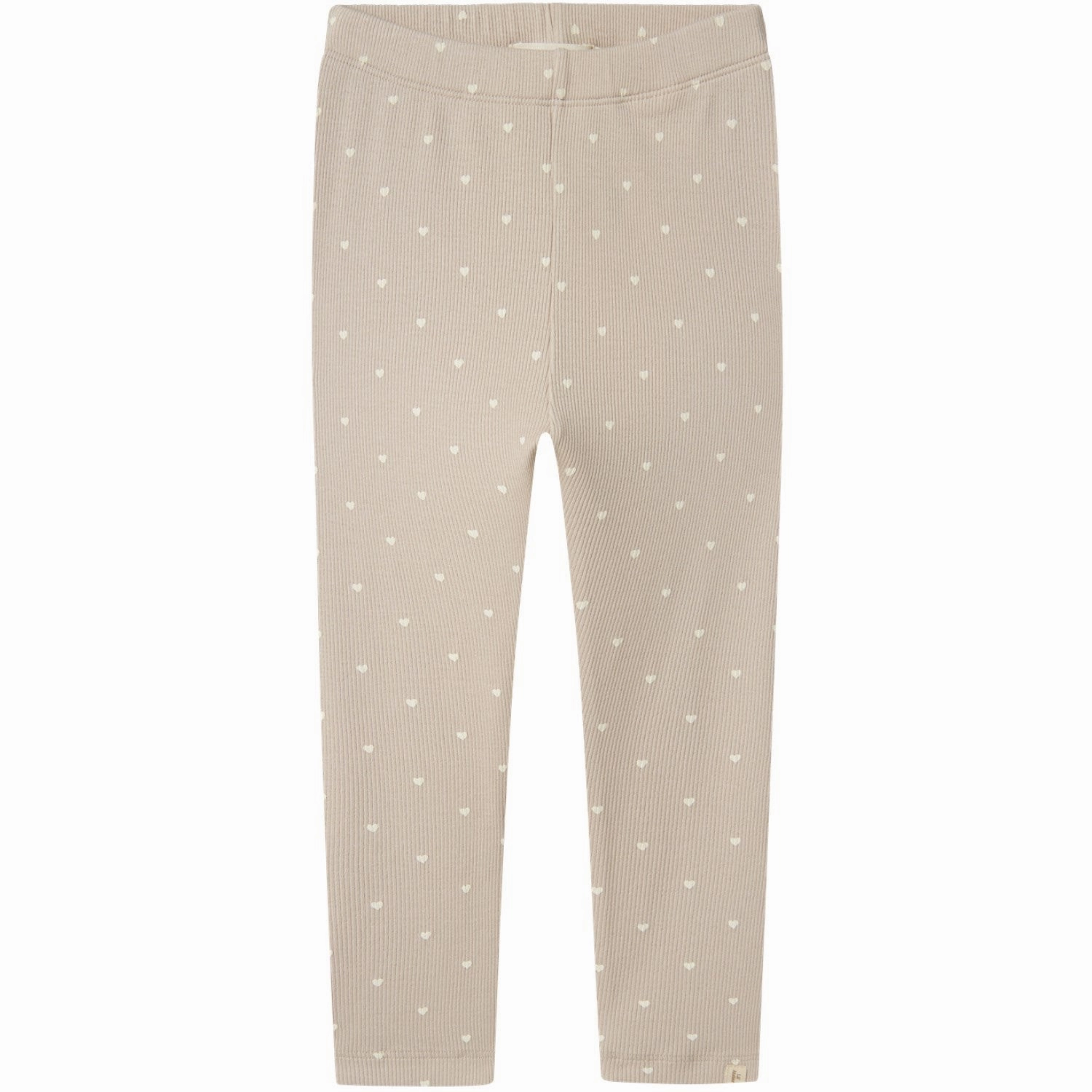 Lil'Atelier Gray Morn Heart Gago Slim Leggings Noos Sleek Style