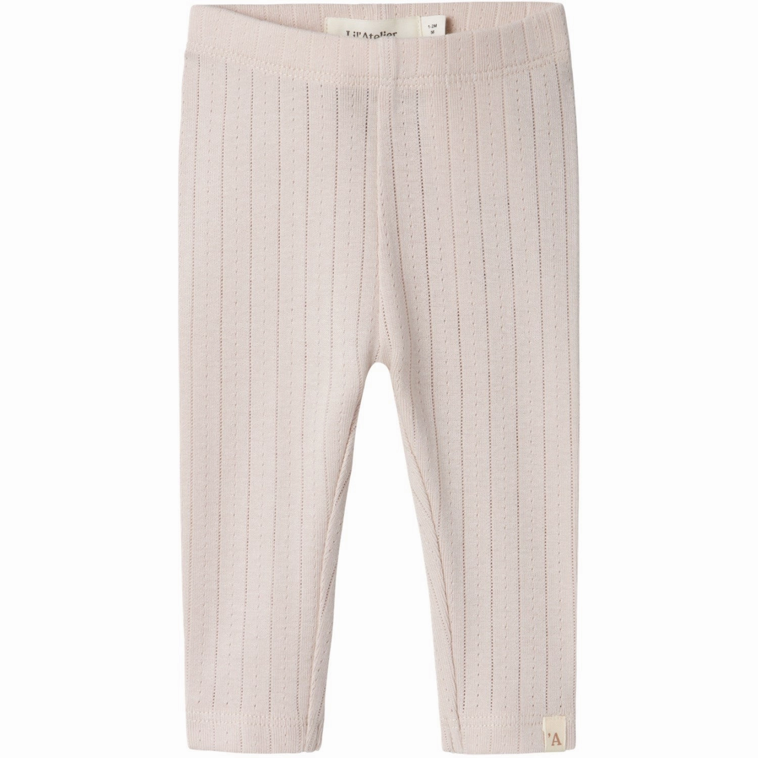 Lil'Atelier Gray Morn Rachel Nis Slim Leggings Noos Park Run Squat Proof