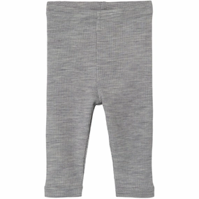 Easy Wear Lil'Atelier Grey Melange Fable Wool Leggings