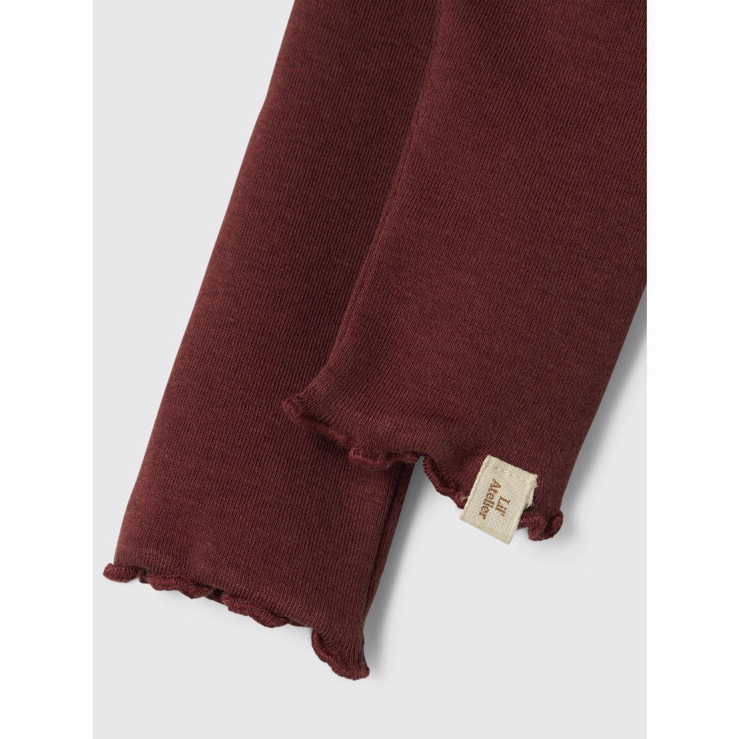 Lil'Atelier Hot Chocolate Nbfgayo Fia Slim Leggings Lil Moisture Managing Sporty Look