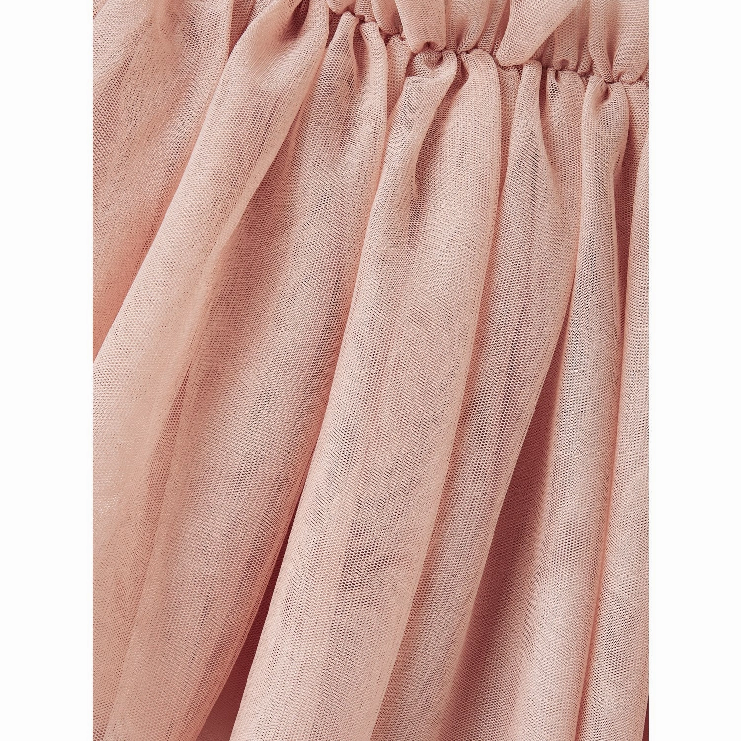 Custom made Sustainable Fabric Lil'Atelier Misty Rose Nmfliberty Tulle Skirt Lil