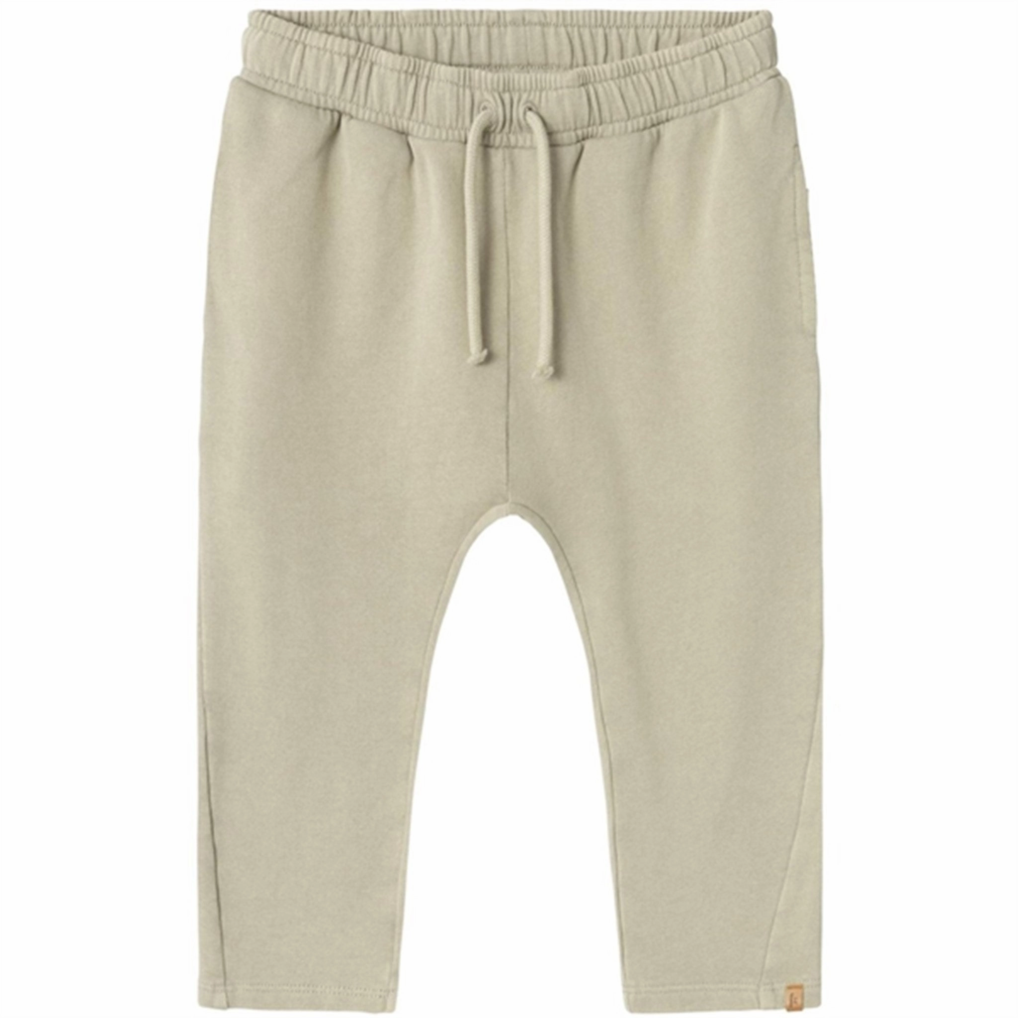 Lil'Atelier Moss Gray Nalf Folo Sweatpants Reflective Detailing
