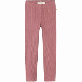 High Waist Casual Wearer Stretch Fabric Lil'Atelier Nostalgia Rose Raja Sky Leggings