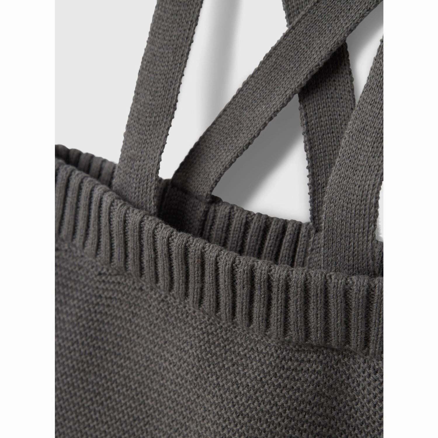 NonBindingWaistline Pull-on style Lil'Atelier Pewter Kadin Knit Pants